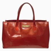 Louis Vuitton Vintage Pre-owned Tyg louis-vuitton-vskor Red, Dam