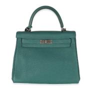 Hermès Vintage Pre-owned Laeder handvskor Green, Dam