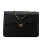 Chanel Vintage Pre-owned Laeder chanel-vskor Black, Dam