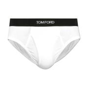 Tom Ford Briefs med logotyp White, Herr