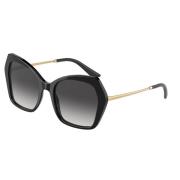 Dolce & Gabbana Dg4399-501/8G Solglasögon Svart Grå Gradient Black, Da...