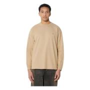 Carhartt Wip Långärmad T-shirt Beige, Herr