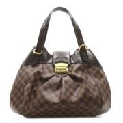 Louis Vuitton Vintage Pre-owned Canvas louis-vuitton-vskor Brown, Dam