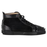 Christian Louboutin Pre-owned Pre-owned Laeder sneakers Black, Herr