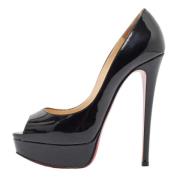 Christian Louboutin Pre-owned Pre-owned Laeder klackskor Black, Dam