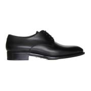 Saint Laurent Svarta platta skor Elegant stil Black, Herr