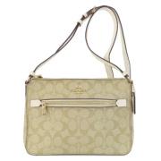 Coach Pre-owned Pre-owned Plast axelremsvskor White, Dam