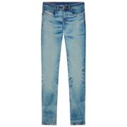 Diesel Lågt Skinny Denim Jeans Blue, Herr