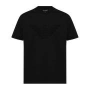 Emporio Armani T-shirt med logotyp Black, Herr