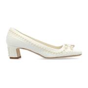 Jimmy Choo Klackskor 'Elme' White, Dam