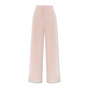 Max Mara Byxor Lino Pink, Dam