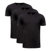 Ralph Lauren Bekväma Herr T-shirt Pack Black, Herr