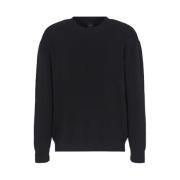 Armani Exchange Casual Sweater Black, Herr