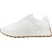 Geox Mode Sneakers Amabel Stil White, Dam