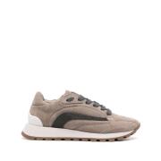 Brunello Cucinelli Ice Sneakers för en cool look Beige, Dam