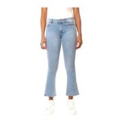 Fracomina Dam Denim Jeans, Stilfull Modell Blue, Dam