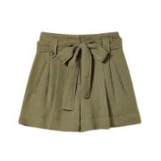 Twinset Snygga Shorts för Kvinnor Green, Dam