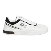 Emporio Armani EA7 Multifärgad Snörning Sneakers White, Herr