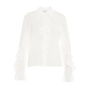 Kaos Blouses White, Dam