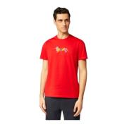 Harmont & Blaine T-Shirts Red, Herr