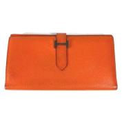 Hermès Vintage Pre-owned Laeder plnbcker Orange, Dam