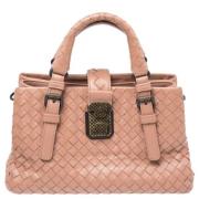 Bottega Veneta Vintage Pre-owned Laeder totevskor Pink, Dam