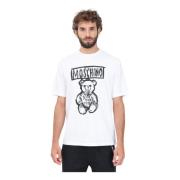 Moschino Teddy Bear Vit Kortärmad T-shirt White, Herr