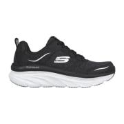 Skechers D'Lux Walker-Cool Groove Sneakers för Kvinnor Black, Dam