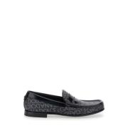 Dolce & Gabbana Svarta platta skor City Blanco Loafer Black, Herr