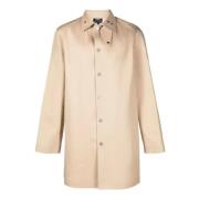 A.p.c. Enkelknäppt rock Beige, Herr