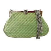 Chanel Vintage Pre-owned Laeder chanel-vskor Green, Dam