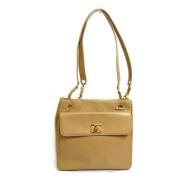 Chanel Vintage Pre-owned Tyg chanel-vskor Brown, Dam