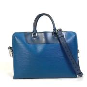 Louis Vuitton Vintage Pre-owned Laeder louis-vuitton-vskor Blue, Dam