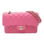 Chanel Vintage Pre-owned Laeder chanel-vskor Pink, Dam