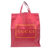 Gucci Vintage Pre-owned Canvas gucci-vskor Pink, Dam