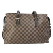 Louis Vuitton Vintage Pre-owned Canvas louis-vuitton-vskor Brown, Dam