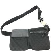 Gucci Vintage Pre-owned Canvas gucci-vskor Black, Herr