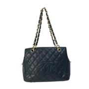 Chanel Vintage Pre-owned Laeder chanel-vskor Black, Dam