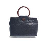 Chanel Vintage Pre-owned Laeder chanel-vskor Black, Dam