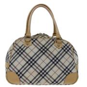 Burberry Vintage Pre-owned Nylon handvskor Beige, Dam