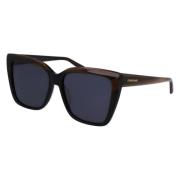 Salvatore Ferragamo Klassiska Solglasögon Sf1102S 217 Stil Black, Dam