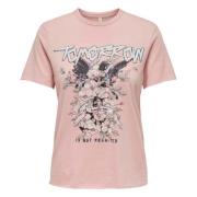 Only T-shirt Pink, Dam