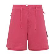 Stone Island Rosa Sommar Shorts Pink, Herr