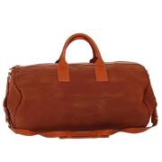 Prada Vintage Pre-owned Canvas resvskor Orange, Dam