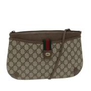 Gucci Vintage Pre-owned Laeder gucci-vskor Beige, Dam