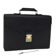 Louis Vuitton Vintage Pre-owned Laeder portfljer Black, Dam