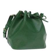 Louis Vuitton Vintage Pre-owned Laeder louis-vuitton-vskor Green, Dam