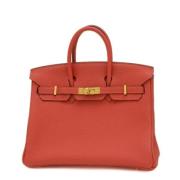 Hermès Vintage Pre-owned Laeder handvskor Red, Dam