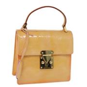 Louis Vuitton Vintage Pre-owned Laeder handvskor Beige, Dam