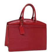 Louis Vuitton Vintage Pre-owned Laeder handvskor Red, Dam